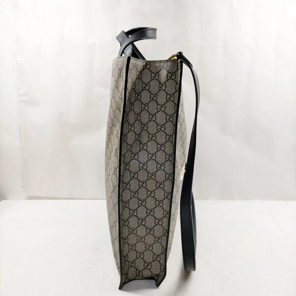 Gucci Hand Bag Brown PVC 749-052925 - Picture 4 of 13